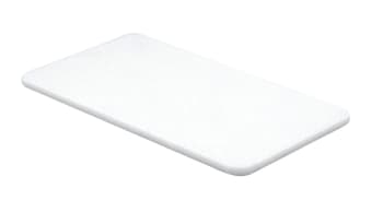 Skjærebrett,poly  40x30cm hvit