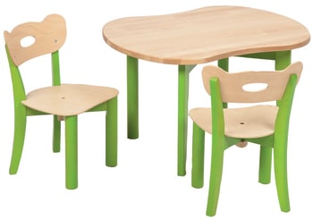 Stol og bordsett 1 (bord og 2 stoler)
