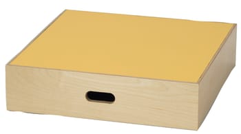 Lekepodium kvadratisk, gult belegg