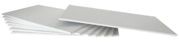 Støyabsorberende takplate 4 x 60 x 120 cm, 6 stk