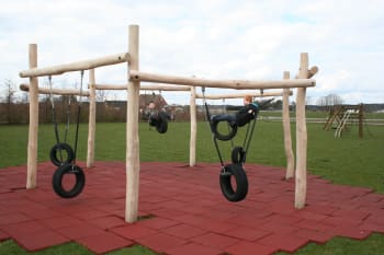 Huskestativ Robinia 6-kant huske