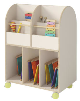 Tavoli Bibliotek/spillvogn, stor