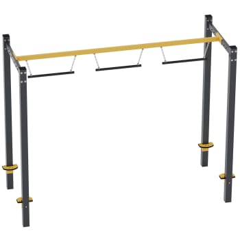 Ninja workout master, horisontale langsgående stenger
