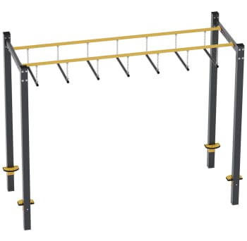 Ninja workout master, gym stenger