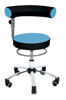 Sanus helsestol, M, stoff,justerbar rygg H: 42-51 cm