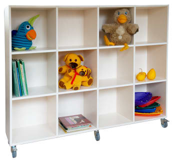 Kubus reol uten bakvegg, 12 rom