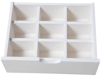 Mellomstore skuffer 4 stk. Til Kubus skap 1000x375mm