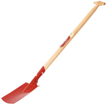 Stålspade med treskaft, barnestørrelse