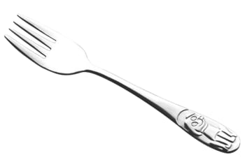 Barnegaffel m/hund L:160mm (12 pk)