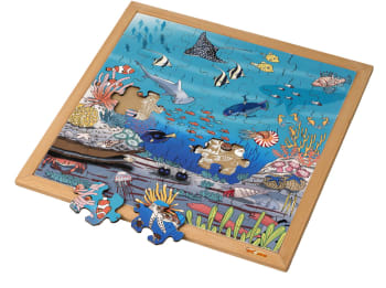 Educo puslespill 49 biter, Korallrev