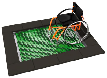 Trampoline Orta 150 x 200 Integrado