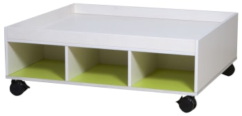 Smarty lekebord med 3+3 rom