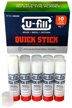 U-fill Quick stick limstift 40 gr.10 stk
