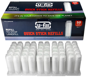 U-fill Quick stick refill, 50 stk