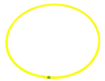 Rockering 75 cm  gul