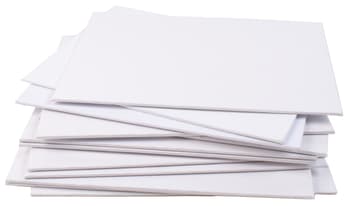 Maleplate 24 x 18 cm, 10 stk