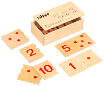 Educo nummerpusle 1 - 10