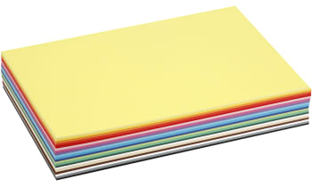 Kreativ kartong A4, 180 g, 300 ass. farger