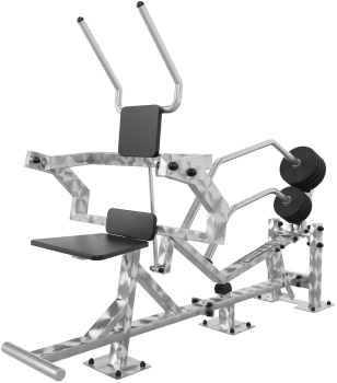 IVE Gym i rustfritt stål. Abdominal muscle