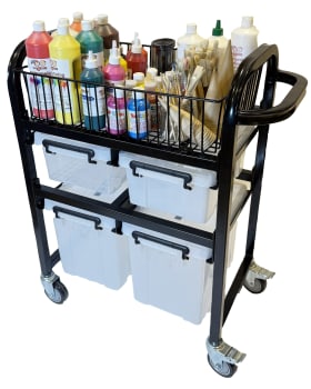 Materialvogn i stål