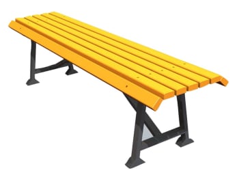 Parkbenken Bergen, frittstående