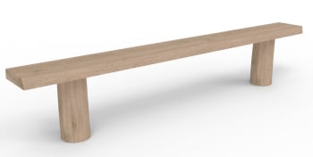 Benker til 8 meter bålhus, 6 stk (180 cm pr benk )