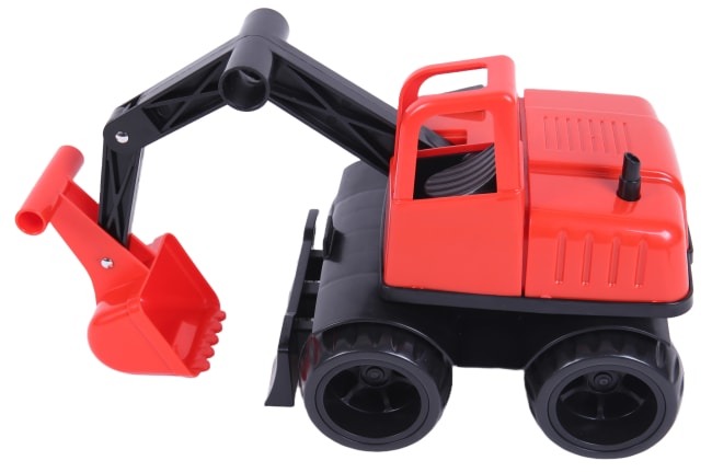 Ludius Gravemaskin, rød/sort