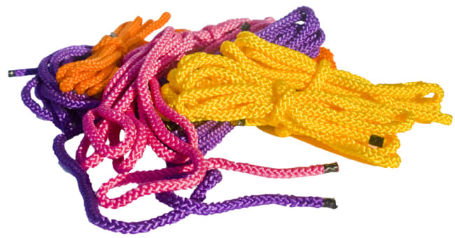 Hoppetau sett m 12 tau