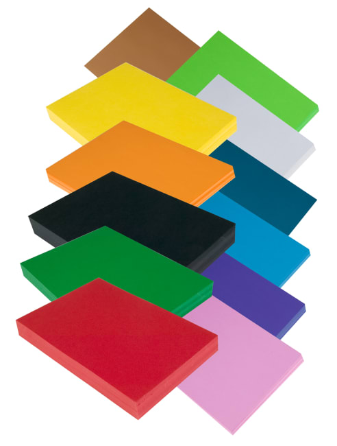 Tegnepapir A-3, 1200 ark ass farger