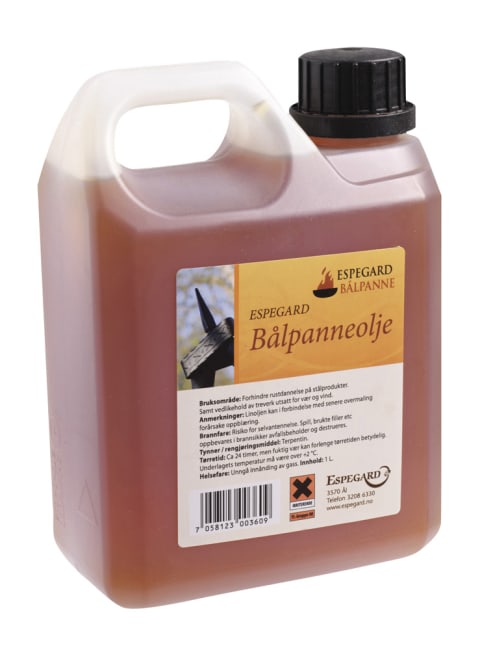 Bålpanneolje, 1 ltr.