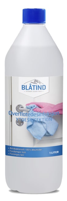 Blåtind overflatedesinfeksjon, 1000 ml.