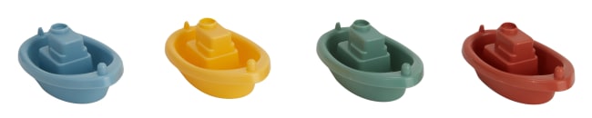 Slepebåt 14 cm i resirkulert plast