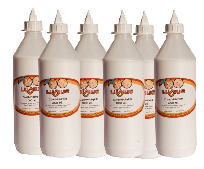Ludius skole & hobby lim 1 ltr. (6 STK)