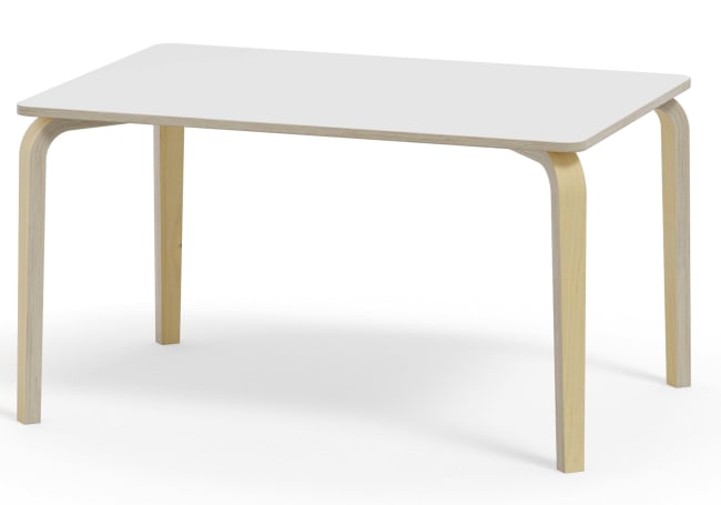 Bord Anna med Laminat 120 x80 cm, Natur ben