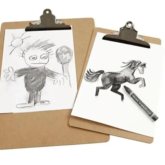 Clipboard, A4. 3 stk