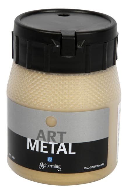 Art Metall maling, 250 ml, lys gull
