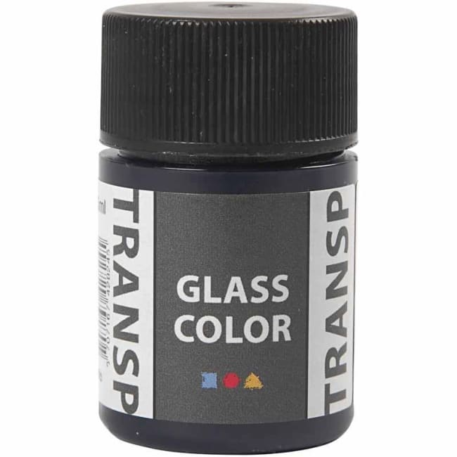Glass Color Transparent, 35 ml, marineblå