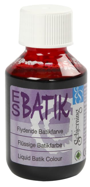 ES Batikk, 100 ml, rød