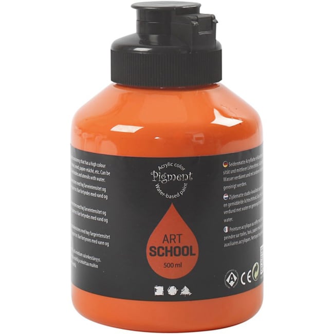 Pigment Art School, 500 ml, orange