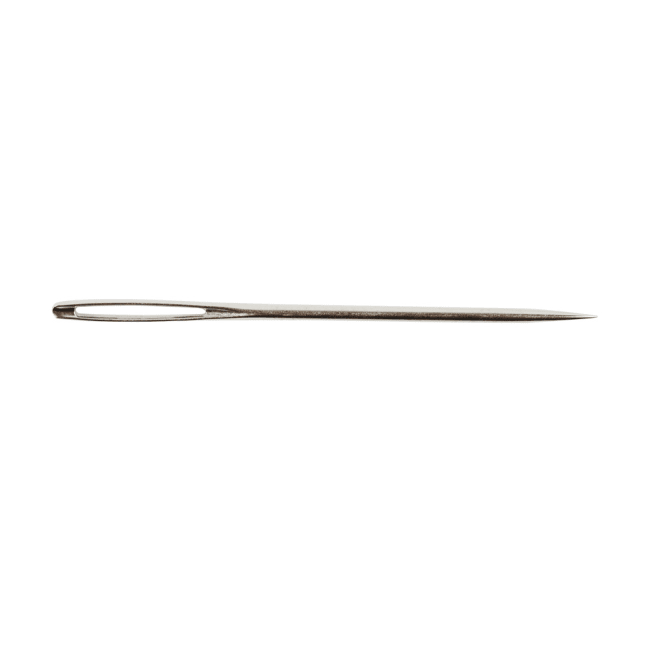 Broderinål, nr. 16, øyemål 13 mm, L 54 mm. 25stk.