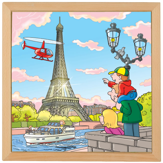 Trepuslespill, Paris, 49 biter