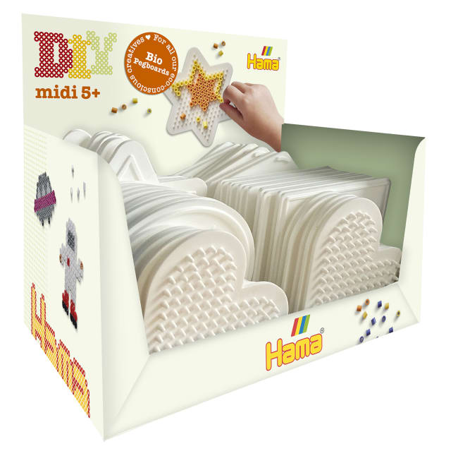 Hama Bio piggplater, 40 stk.