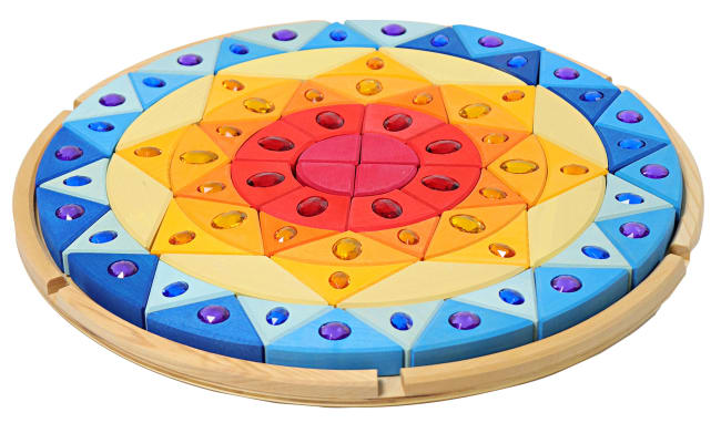 Grimms Mandala sol, 77 deler