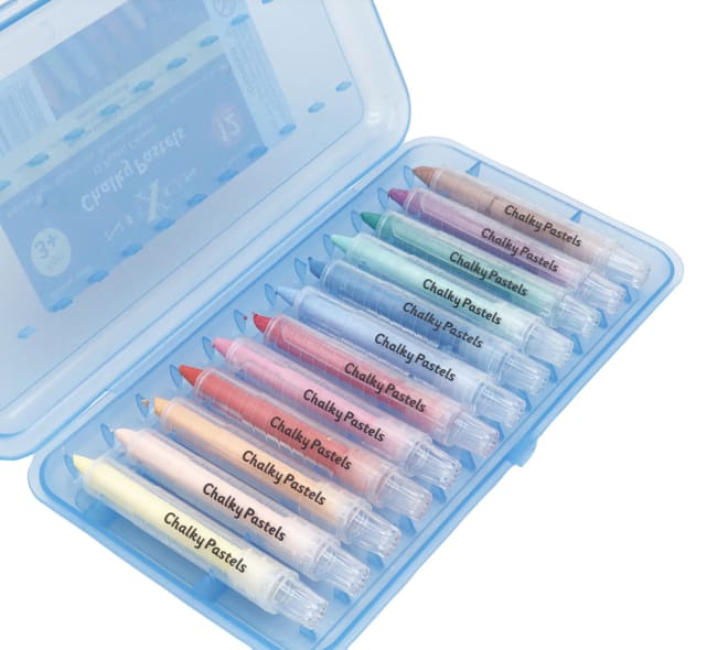 Nexus Chalky Pastels, 12 farger