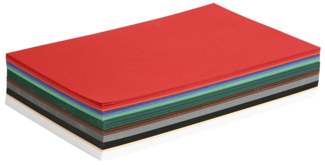 Julekartong, A4, 180 g, 300 ass.ark, ass. Farger