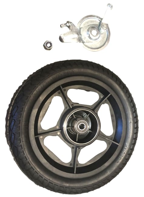 Hjul til Englebarnexpressen m/brems(mutter)