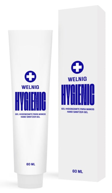 Antibakteriell håndgel, 60 ml. Welnig