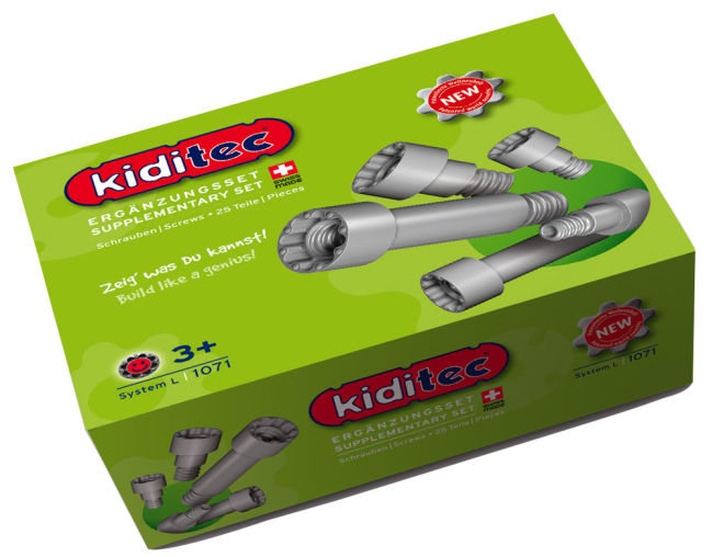 Kiditec, ekstra skruer, 25stk