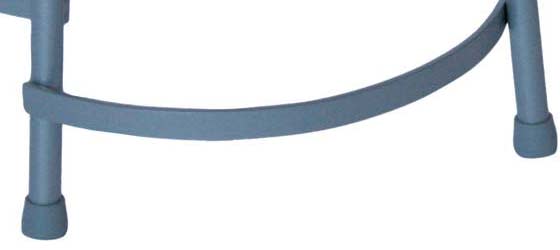 Fotstøtte til taburett m/aluben