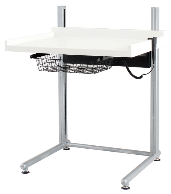 Stellebord, frittstående, høydejusterbart 36-112 cm.